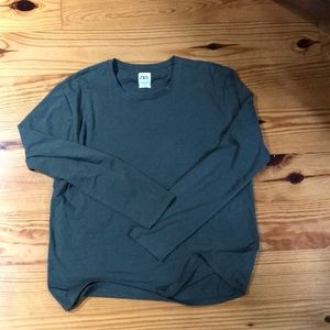 Zara slim fit long sleeve shirt